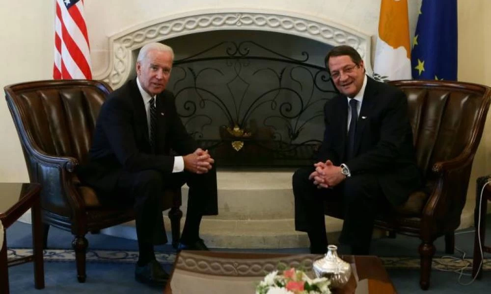 Συγχαρητήρια Νίκου Αναστασιάδη στον Τζο Μπάιντεν